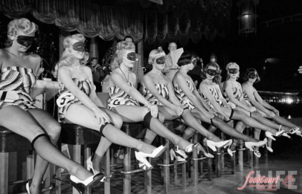 Конкурс женских ножек в 1949 году