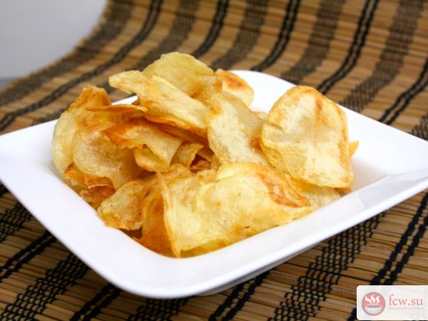 Домашние хрустящие картофельные чипсы в мультиварке