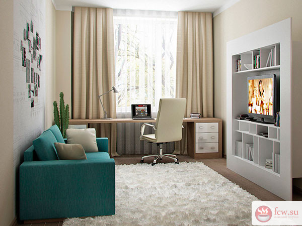 Дизайн интерьера маленькой гостиной: цветовая гамма и другие нюансы