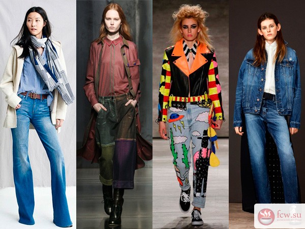 Модные джинсы наступающей зимы 2015-2016