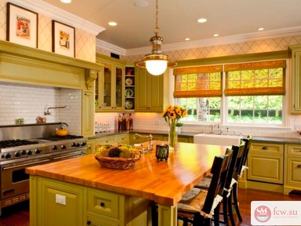 Кухня в желтом цвете – светло и позитивно!