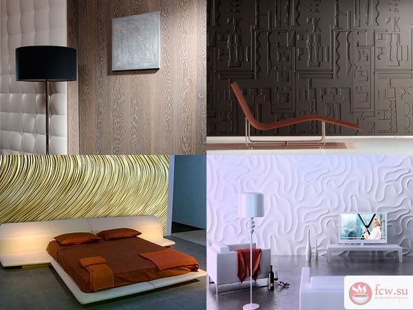 Декоративные панели - модный элемент современного дизайна интерьеров