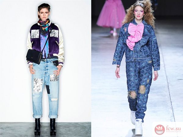 Модные джинсы зимы 2014-2015