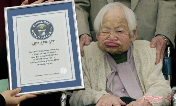 Японка Мисао Окава названа старейшей женщиной Земли
