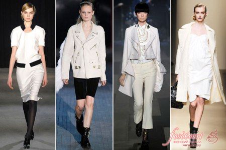 Белый цвет в одежде – с чем сочетать, кому и как носить